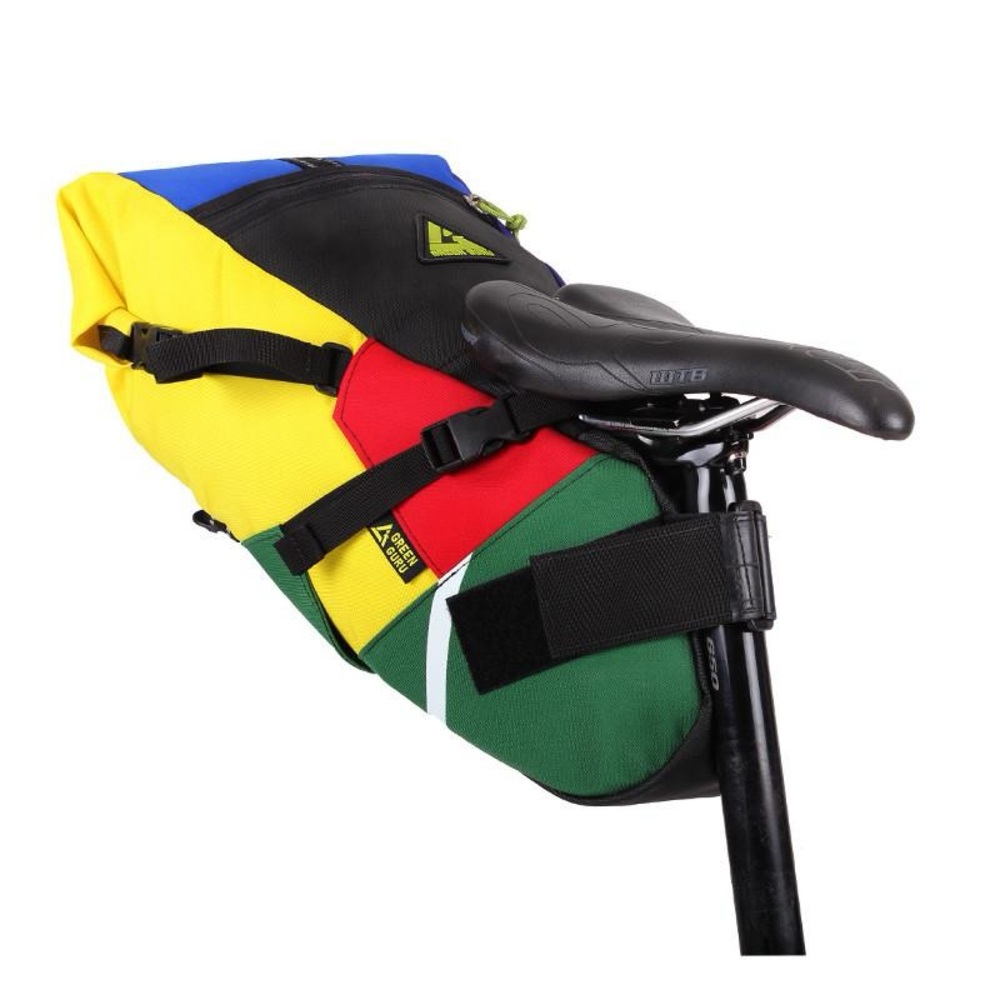 Green Guru Hauler seat bag bike pack